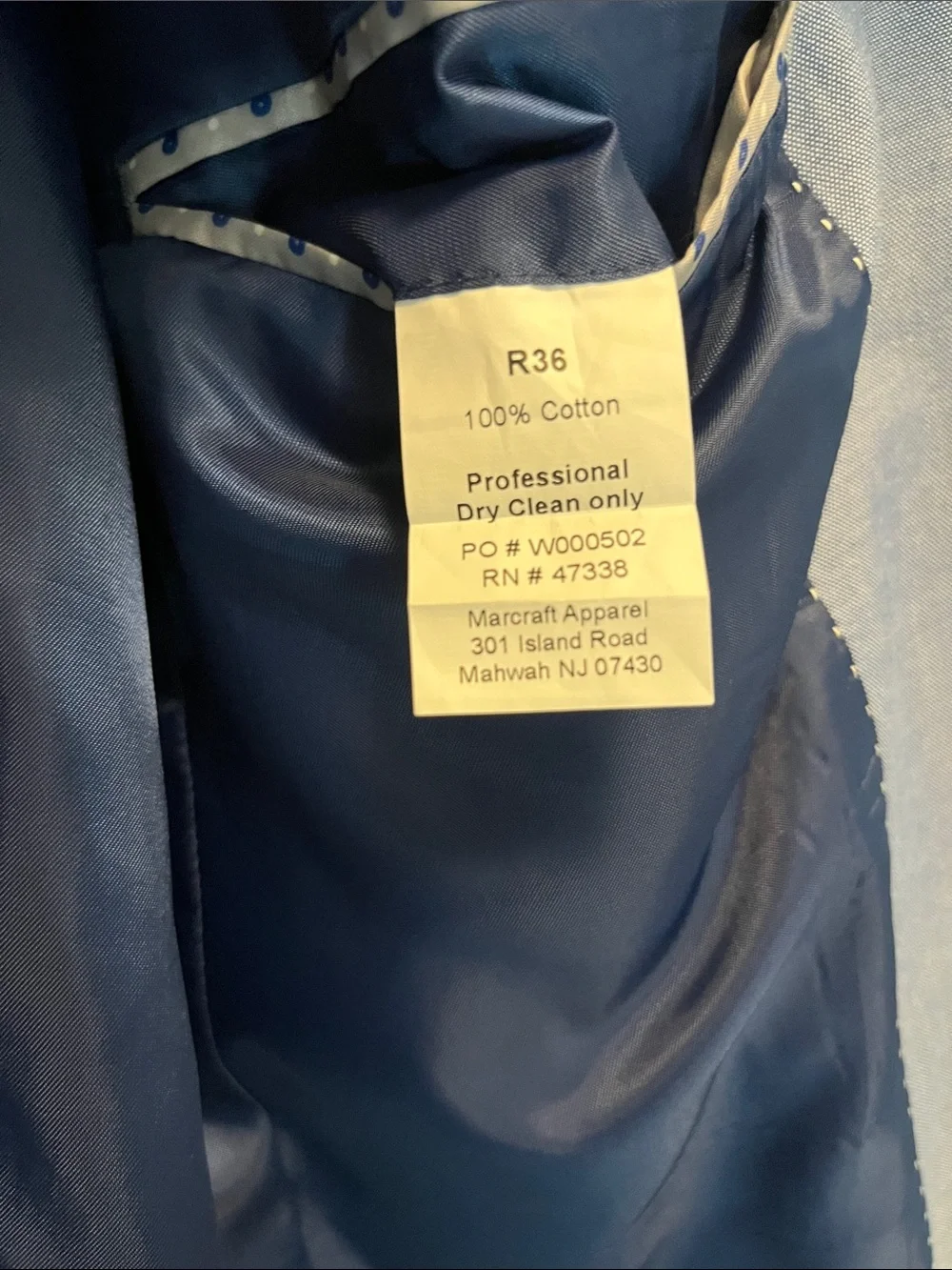 Tommy Hilfiger Light Blue Men's Sport Coat